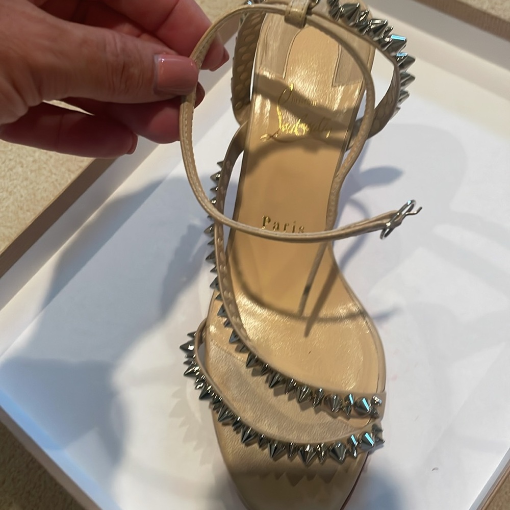 Christian Louboutin Strappy spiked heels